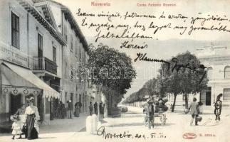 Rovereto, Corso Antonio Rosmini, Caffe e Bigliardi / street, café, pool (EK)