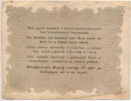 1848. 10Ft "Kossuth Bankó" T:III,III-
Adamo G111