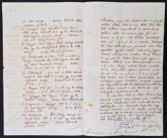 1871 Örökös eladási és vásári szerződvény, Jakab Elek (1820-1897) történész, levéltáros Szentgerice ...