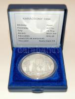 1994. "Karácsony" Ag 15,73g T:PP Csak 3000db! Díszdobozban, tanúsítvánnyal!