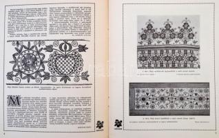 1932-1933 A Muskátli című újság 3 db száma, szabásmintákkal