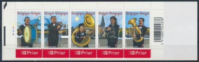 Zene bélyegfüzet, Music stamp booklet