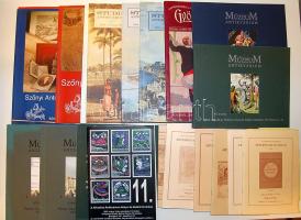 23db könyvárverési katalógus 2001-2004.