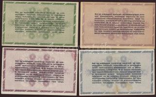 1946. 50.000AP, 100.000AP 2 klf variáns, 500.000AP T:I-,II+ Összesen 4db