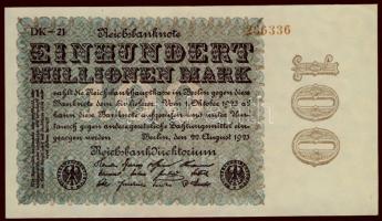 Német Birodalom/Weimar 1923. 100.000.000M T:I-