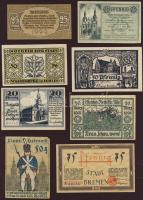 Német Birodalom/Weimar 1920-as évek 50db klf szükségpénz T:I,II,III (kevés)