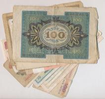 30db-os vegyes külföldi bankjegy tétel, közte Jugoszlávia, Szovjetunió, Weimari Köztársaság T:III,II...