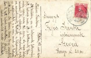 1918 Bethlen, Beclean; villa télen / villa in winter, photo (EK)