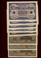 Német Birodalom/Weimar 1922-23. klf városi szükségpénzek, 58db T:I-,II+,II,III