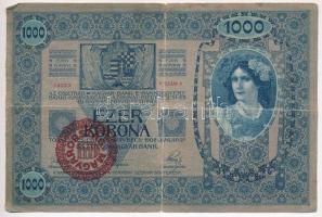 1902-1920. 9db-os vegyes magyar korona bankjegy tétel T:III,III-,IV