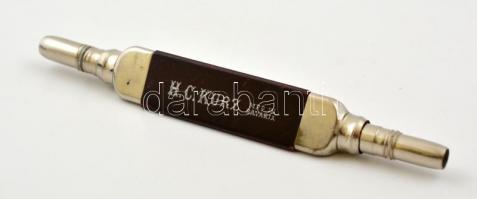 H.C. Kurz töltőceruza, hegy nélkül, kopásnyomokkal, h: 14 cm