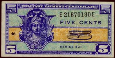 USA/katonai kiadás 1954. 5c T:II