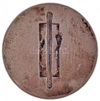 Olaszország ~1930. "Opera Balilla - Mussolini" fém jelvény (37,5mm) T:2 kis ph., tű hiányz...