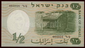 Izrael 1958. 1/2L T:I