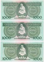 1992. 1000Ft "D" + 1993. 1000Ft "D" + 1996. 1000Ft  "E" T:I,I-