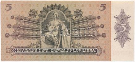 1939. 5P T:I nyomdai papírránc