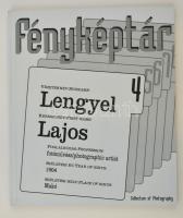 Fényképtár 4.: Lengyel Lajos. Bp., 1997, Magyar Fotóművészek Szövetsége. Papírkötésben jó állapotban.