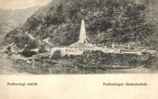 Őrhegyalja, Podhering (Munkács); emlékoszlop / Podheringer Gedenksäule / war monument (EK)