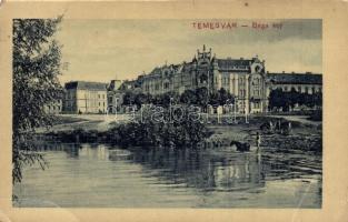 Temesvár, Timisoara; Béga sor / riverside (EB)
