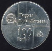 1974. 100Ft Ag "MNB" T:BU