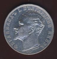 Bulgária 1894.KB (magyar verdejel) 5L Ag T:3/3+