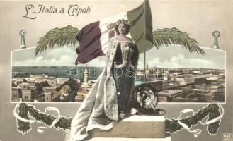 LItalia a Tripoli / Italian patriotic propaganda from Italian Tripolitania