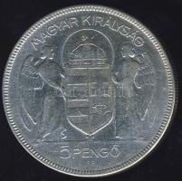 1930. 5P Ag "Horthy jobbra" T:3