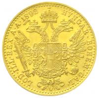 Ausztria 1892. Dukát Au "Ferenc József" Bécs (3,47g/0.986) T:1-
Austria 1892. Ducat Au &q...