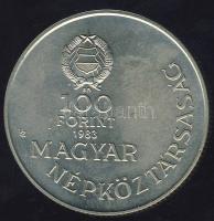 1983. 100Ft "Széchenyi" T:BU Eredeti tokban, tanúsítvánnyal!