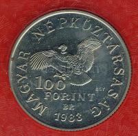 1983. 100Ft "Simon Bolivár" T:BU Eredeti tokban, tanúsítvánnyal!