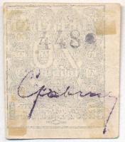 Budapest 1919-1925. 20f Virradat pénztárjegy T:II- ragasztónyom
Adamo BUC-299.1