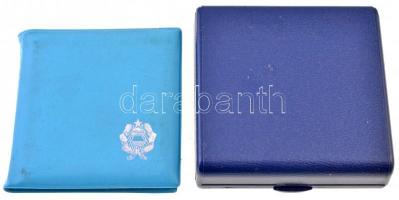 1983. 100Ft alpakka "Czóbel Béla" eredeti tokban, tanúsítvánnyal + 1994. 500Ft Ag "Ko...