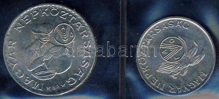 1983. 20f + 5Ft + 10Ft "FAO" T:BU Eredeti tokban, tanúsítvánnyal!