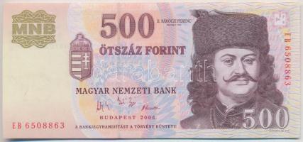 2006. 500Ft "EB" "50. évforduló 1956. október 23." T:I