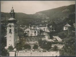 cca 1920 Selmecbánya, Óvár, hátoldalán feliratozva, 13x17 cm / Banska Stiavnica, castle, 13x17 cm