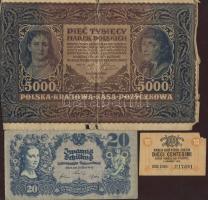 Vegyes bankjegy tétel, 374db magyar és 62db külföldi, benne jobbakkal T:II+,II,III,IV