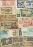 Vegyes bankjegy tétel, 374db magyar és 62db külföldi, benne jobbakkal T:II+,II,III,IV