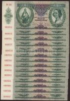 1936. 10P (14x) egymásutáni sorszámokkal T:I