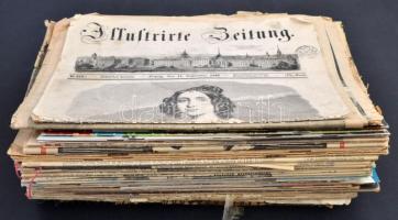 cca 1920-1970 Vegyes átnézendő papírrégiség tétel, többségében újságok, különféle nyomtatványok, műs...