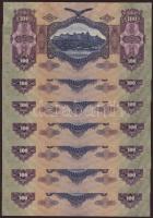 1930. 100P (7x) egymásutáni sorszámokkal T:I