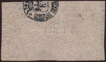 Miskolc 1860. 10kr szürke papíron variáns, vastagon szedett + "kövér 10"-es T:II