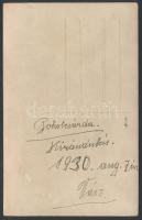 1930 Vác, Pokolcsárda, M.F.T.R. (Magyar Királyi Folyam- és Tengerhajózási R. t.) hajójának kapitánya...