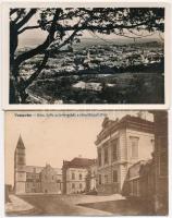 23 db RÉGI magyar városképes lap, vegyes minőség / 23 pre-1945 Hungarian town-view postcards, mixed quality