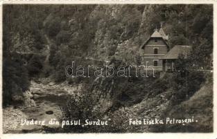 1940 Szurduk, Surduc; 'Nagykároly visszatért' So. Stpl., Foto Liszka photo (EK)