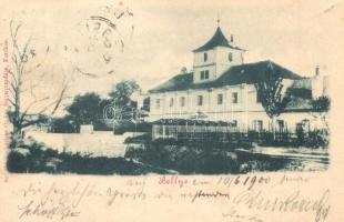 Bellye, Bilje; Uradalmi kastély, Rechuitzer Ottokár kiadása / castle (EK)