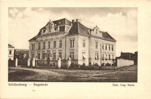 Segesvár, Schässburg, Sighisoara; Osztrák-magyar bank / Östr.ung. Bank / Austro-Hungarian bank