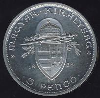 1938. 5P Ag "Szt. István" T:1/2