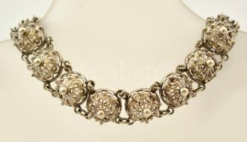 régi ezüst karkötő / Vintage silver bracelet 22,6 g