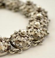 régi ezüst karkötő / Vintage silver bracelet 22,6 g