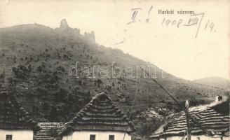 Barkó, Brekov; várrom, Hossza Gyula kiadása / castle ruins (EK)